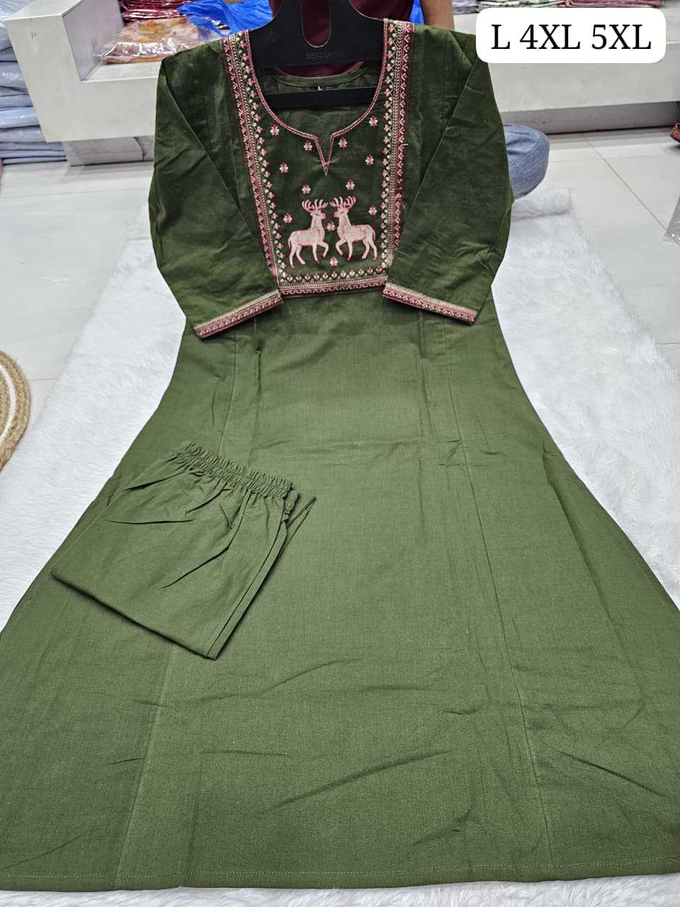 YNF Wholesale Cotton Embroidery Suits KESH720 DHABU | Surat Manufacturer