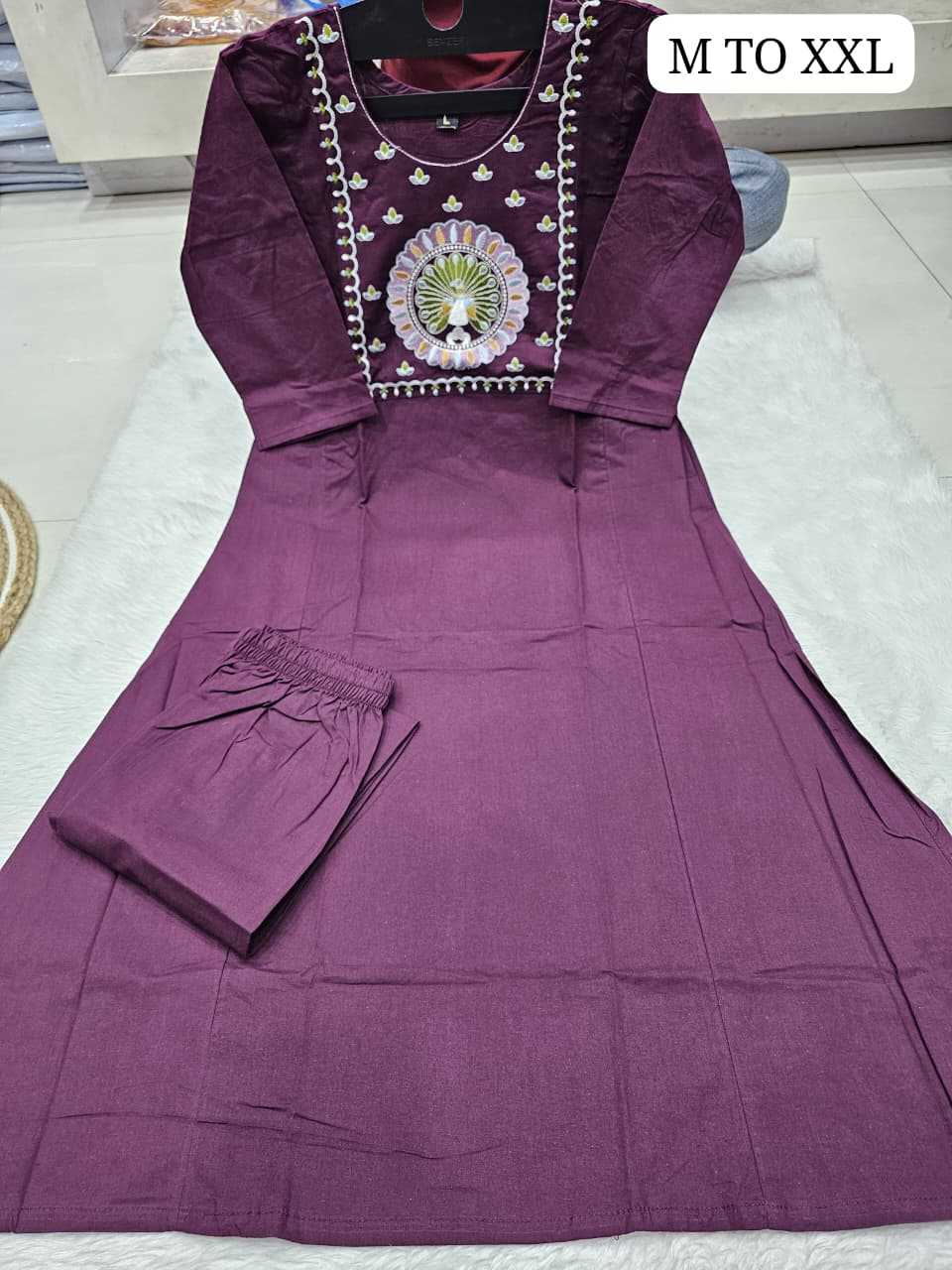 YNF Wholesale Cotton Embroidery Suits KESH720 DHABU | Surat Manufacturer