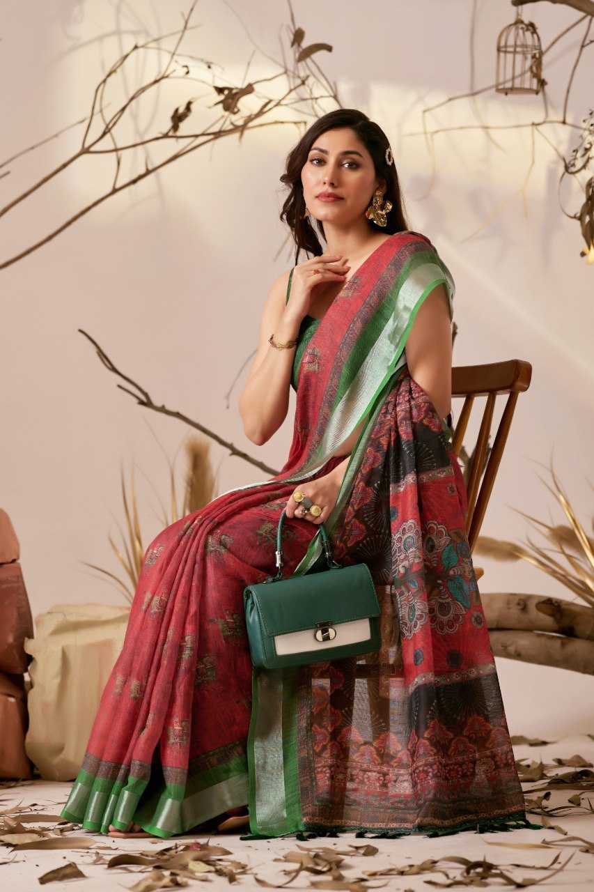 YNF Wholesale Cotton Linen Cotton Linen Sarees KESH522 1012 | Surat Manufacturer