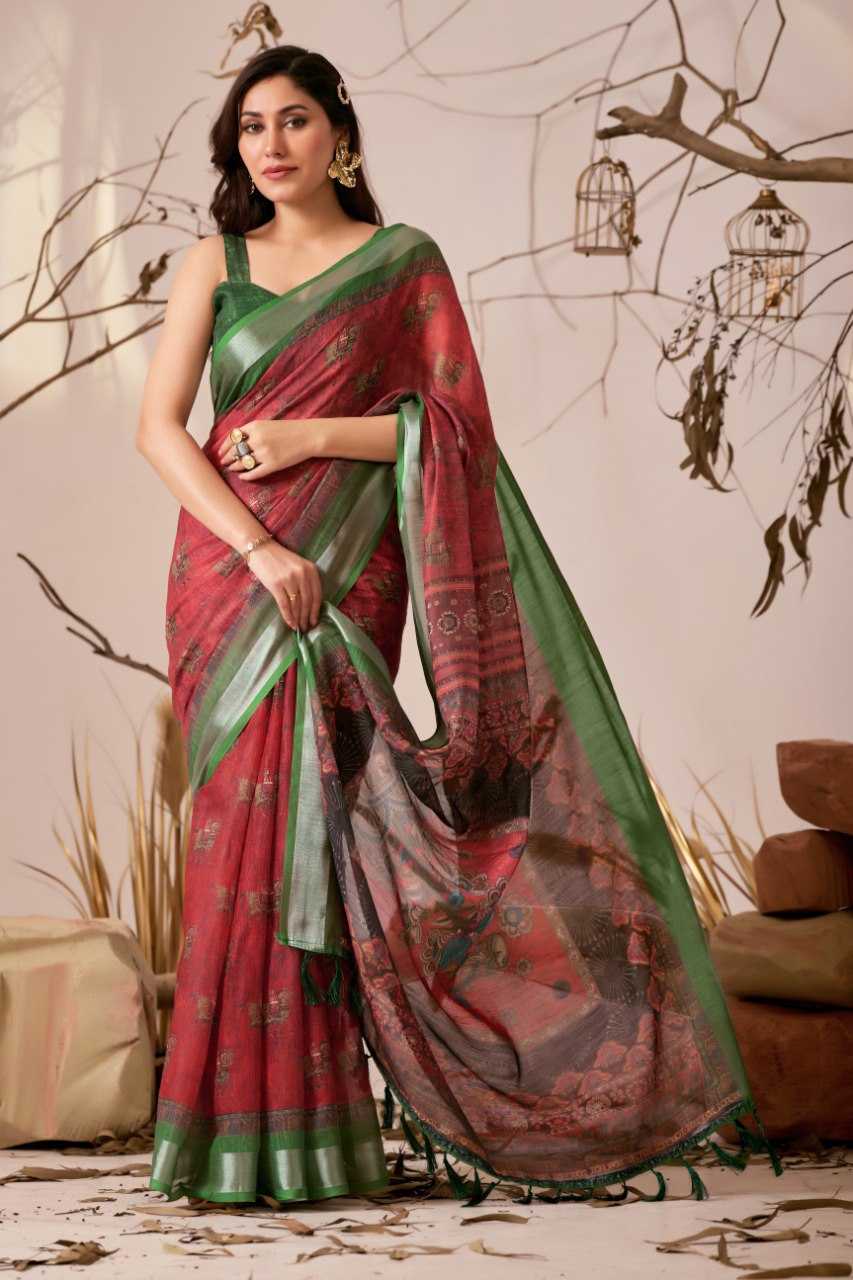 YNF Wholesale Cotton Linen Cotton Linen Sarees KESH522 1012 | Surat Manufacturer