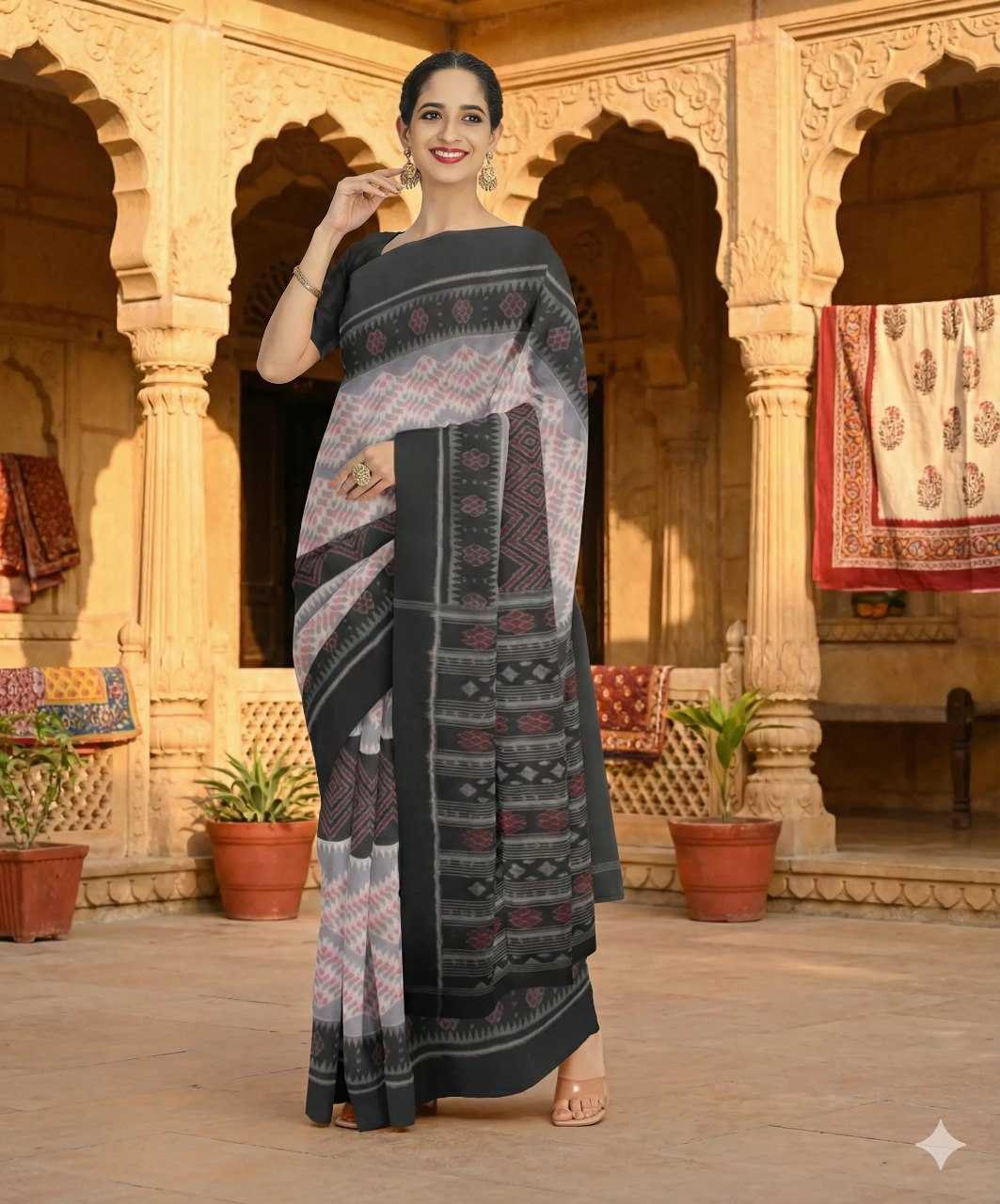 YNF Wholesale Cotton Linen Cotton Linen Sarees RIN132 2045 | Surat Manufacturer