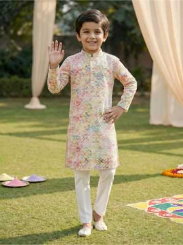 YNF Wholesale Cotton Boys Kurta Pyjama RIN223 Boys Kurta Pajama | Surat Manufacturer