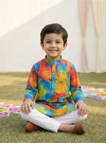 YNF Wholesale Cotton Boys Kurta Pyjama RIN223 Boys Kurta Pajama | Surat Manufacturer