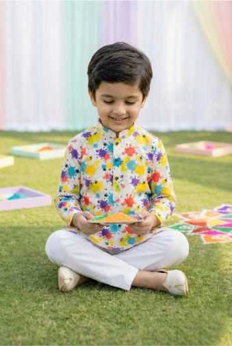 YNF Wholesale Cotton Boys Kurta Pyjama RIN223 Boys Kurta Pajama | Surat Manufacturer