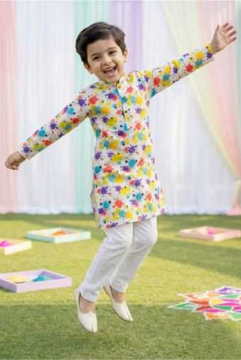 YNF Wholesale Cotton Boys Kurta Pyjama RIN223 Boys Kurta Pajama | Surat Manufacturer