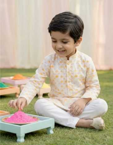 YNF Wholesale Cotton Boys Kurta Pyjama RIN223 Boys Kurta Pajama | Surat Manufacturer