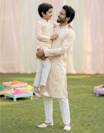 YNF Wholesale Cotton Boys Kurta Pyjama RIN223 Father-Son Combo Kurta Pyjama | Surat Manufacturer