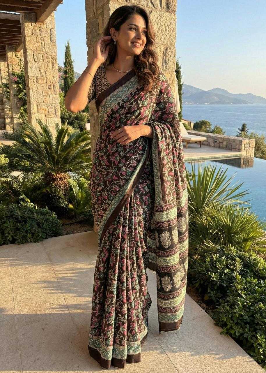 YNF Wholesale Cotton Branded Sarees RIN229 samarth | Surat Manufacturer