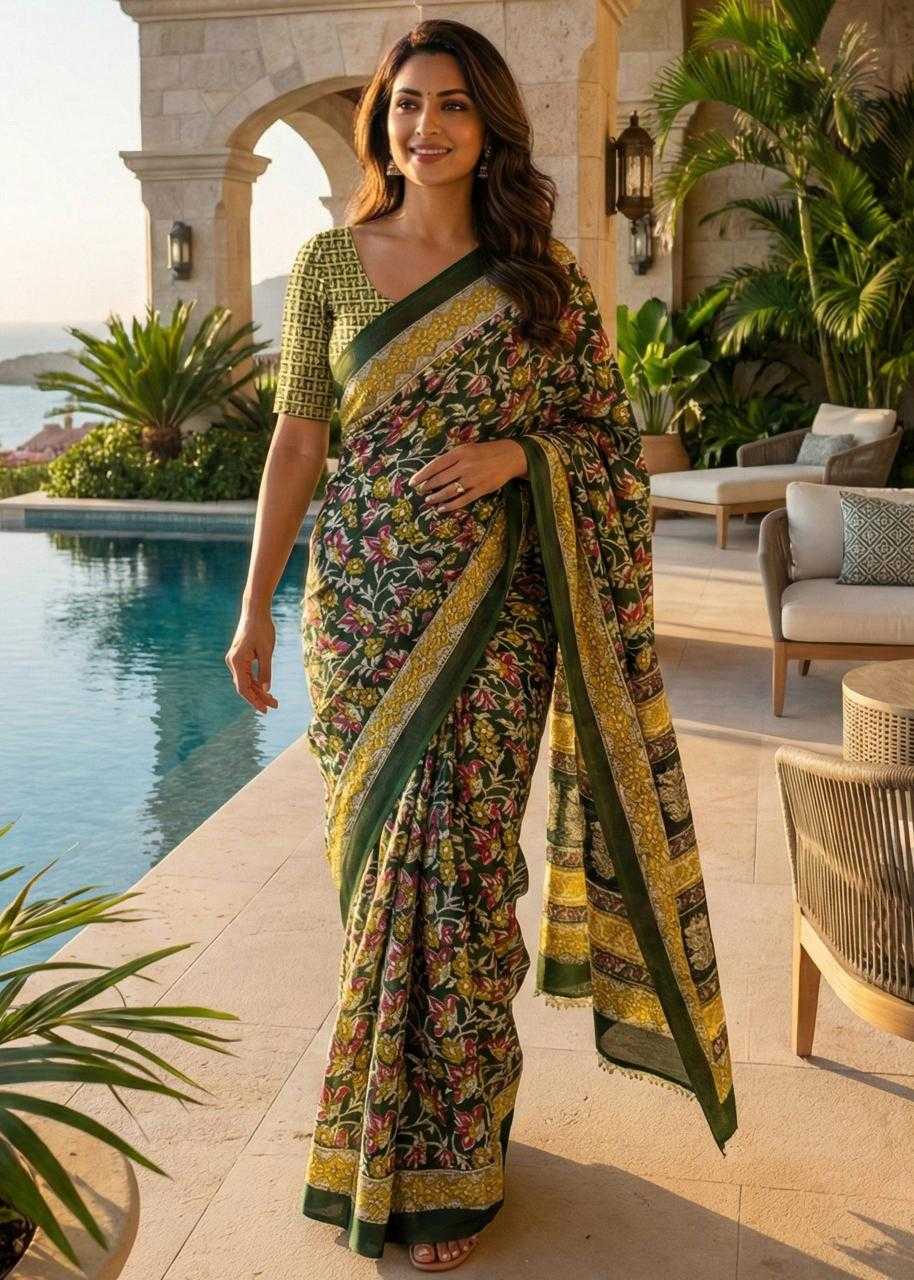 YNF Wholesale Cotton Branded Sarees RIN229 samarth | Surat Manufacturer