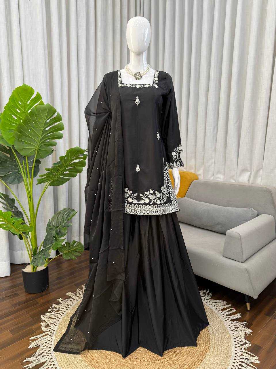 YNF Wholesale Crepe Palazzo Suit RIN133 1578 | Surat Manufacturer