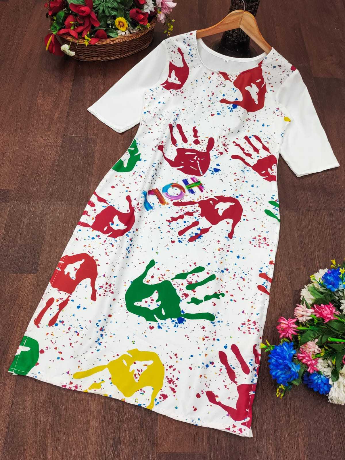 YNF Wholesale Crepe Festive Kurtis RIN235 129 | Surat Manufacturer