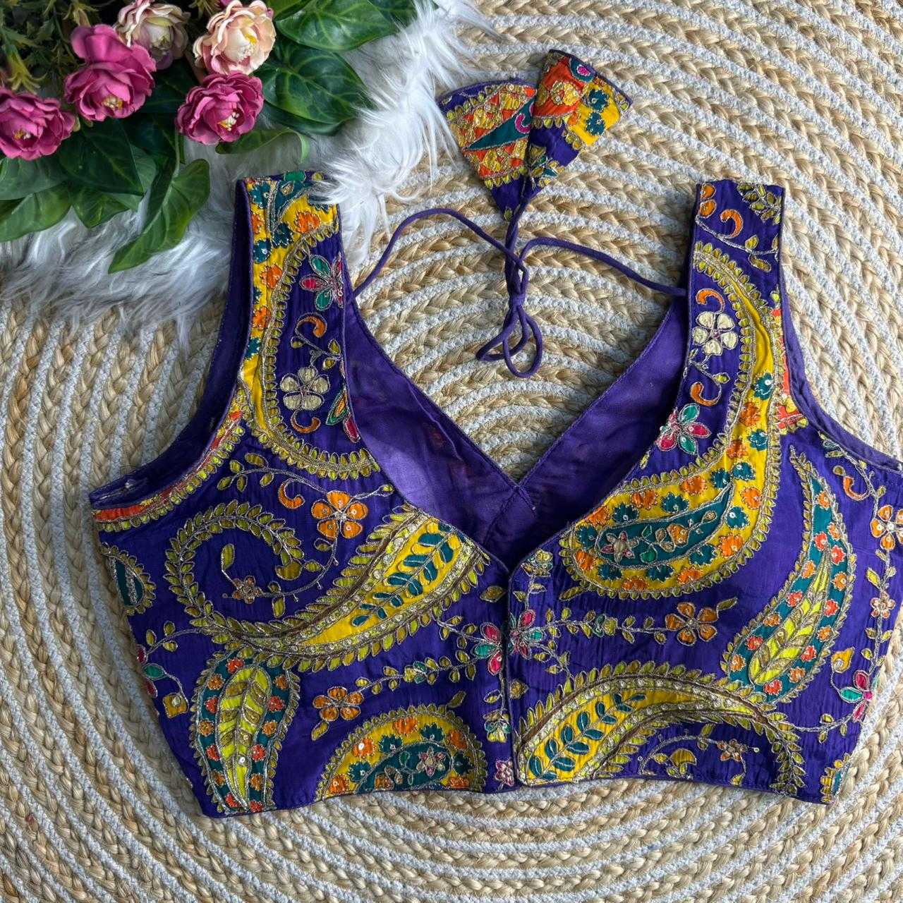 YNF Wholesale Crepe Silk Designer Blouse KESH111 120 | Surat Manufacturer