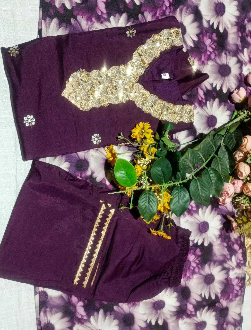 YNF Wholesale Crepe Silk Embroidered Frock KESH461 229 | Surat Manufacturer