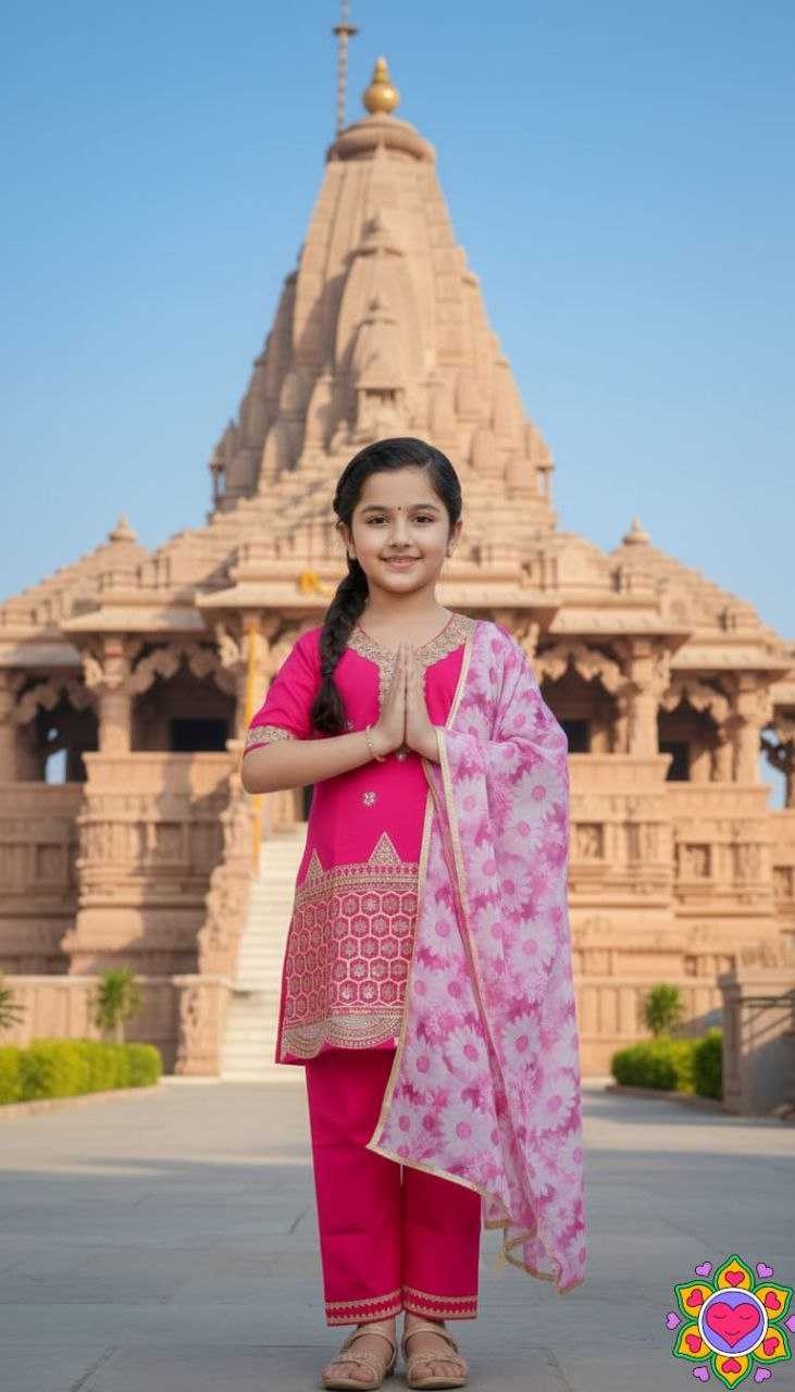 YNF Wholesale Crepe Silk Embroidered Frock KESH461 229 | Surat Manufacturer