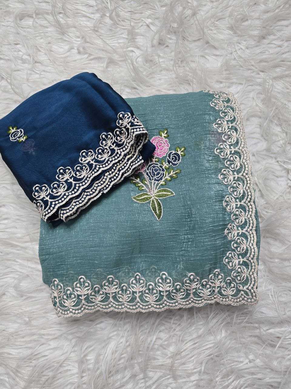 YNF Wholesale Crunchi Designer Sarees RIN216 prital | Surat Manufacturer