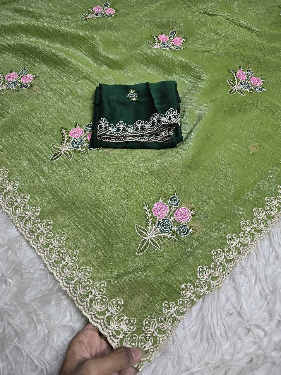 YNF Wholesale Crunchi Designer Sarees RIN216 prital | Surat Manufacturer