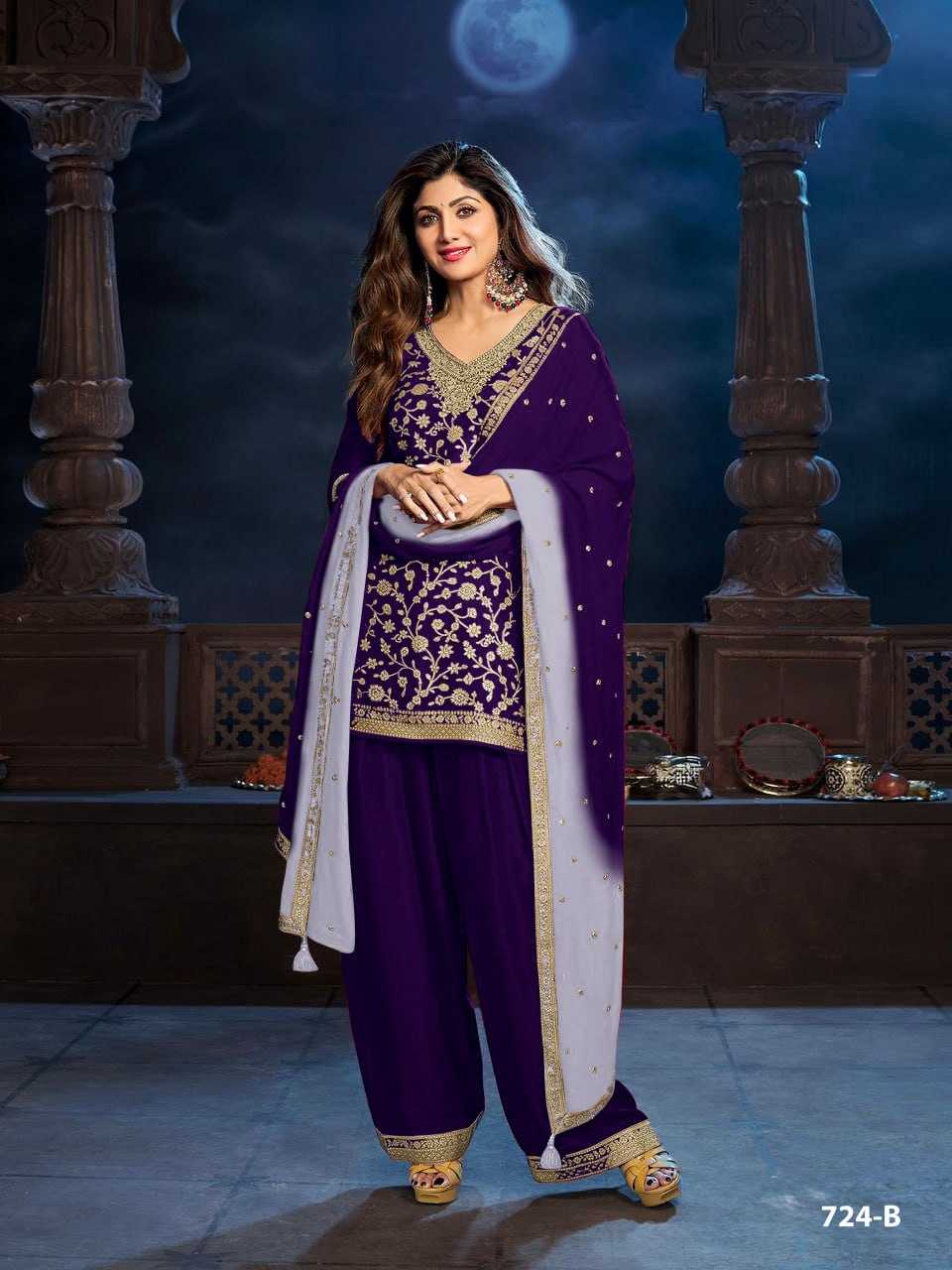 YNF Wholesale Dola Silk Pure Viscos Shilpa Shetty Collections KESH704 SITARAH 724 | Surat Manufacturer