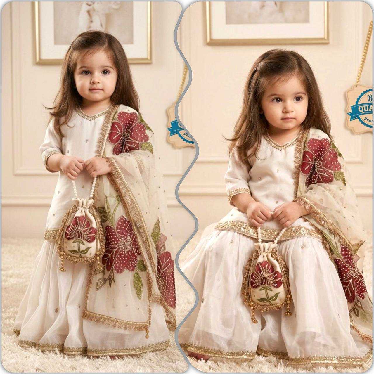 YNF Wholesale Fancy Kids Sharara KESH415 241 | Surat Manufacturer