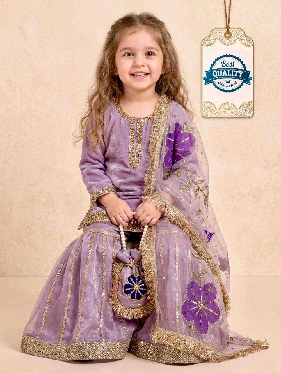 YNF Wholesale Fancy Kids Sharara KESH415 242 | Surat Manufacturer