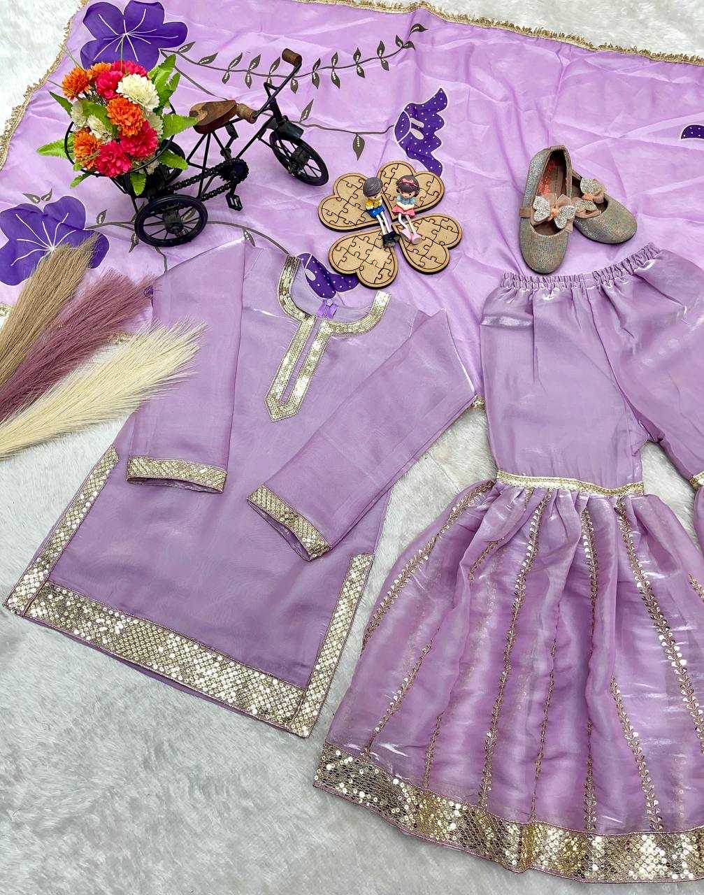 YNF Wholesale Fancy Kids Sharara KESH415 242 | Surat Manufacturer
