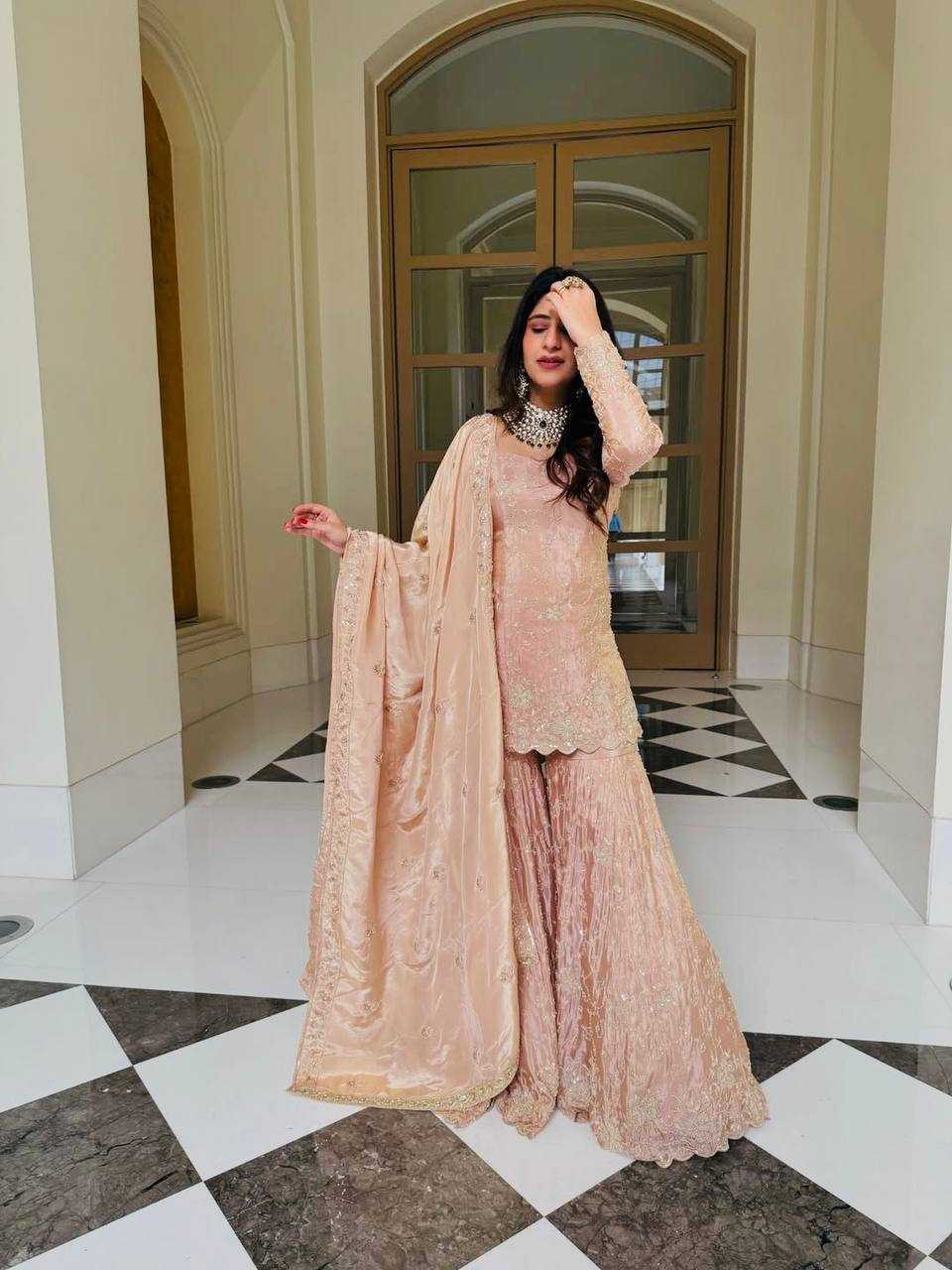 YNF Wholesale Fancy Sharara Salwar Suits KESH499 1704 | Surat Manufacturer