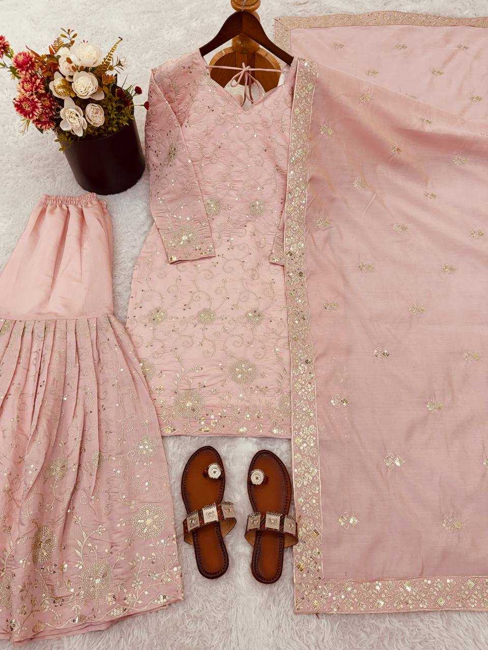 YNF Wholesale Fancy Sharara Salwar Suits KESH499 1704 | Surat Manufacturer