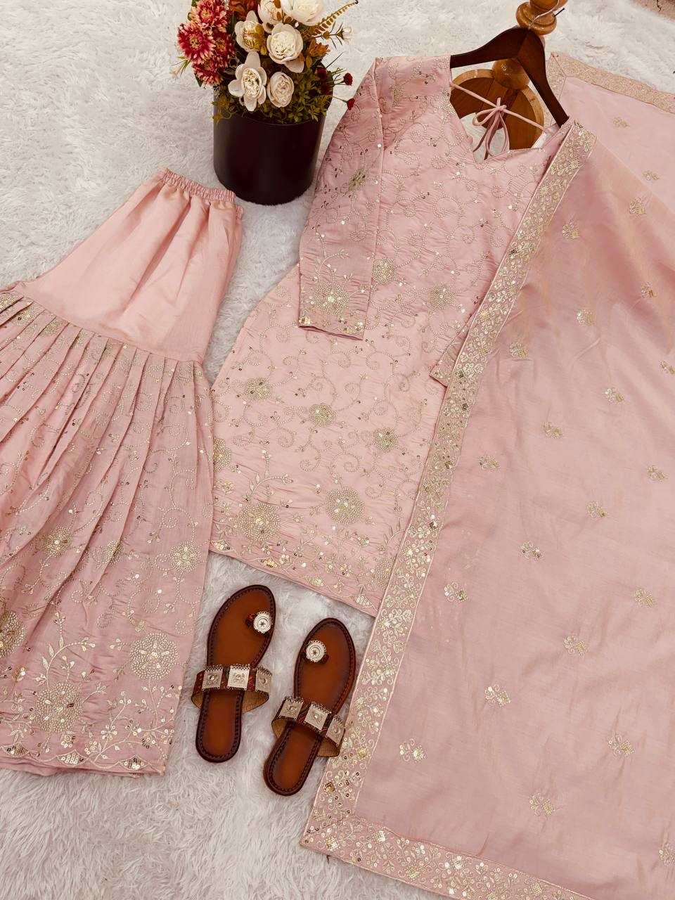 YNF Wholesale Fancy Sharara Salwar Suits KESH499 1704 | Surat Manufacturer