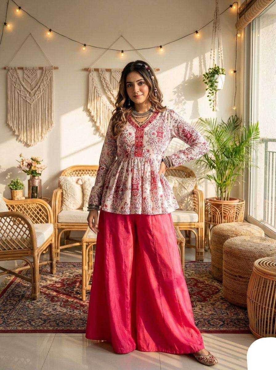 YNF Wholesale Fancy Indo Western Dresses KESH501 ANISHA | Surat Manufacturer