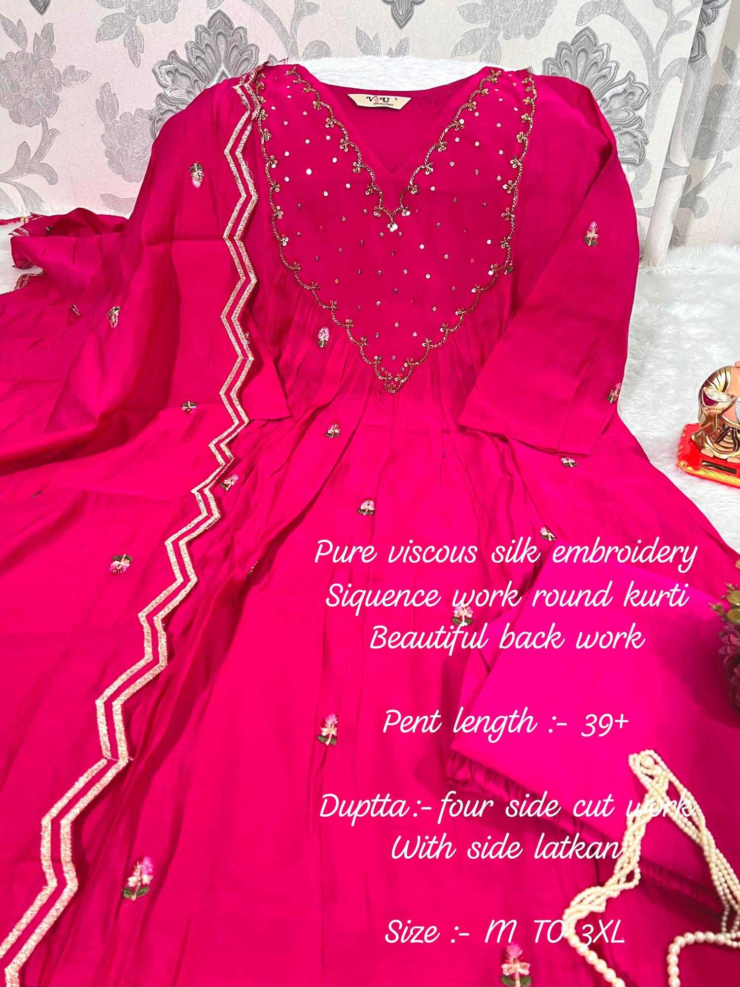YNF Wholesale Fancy Anarkali Gown KESH594 KACHHI | Surat Manufacturer