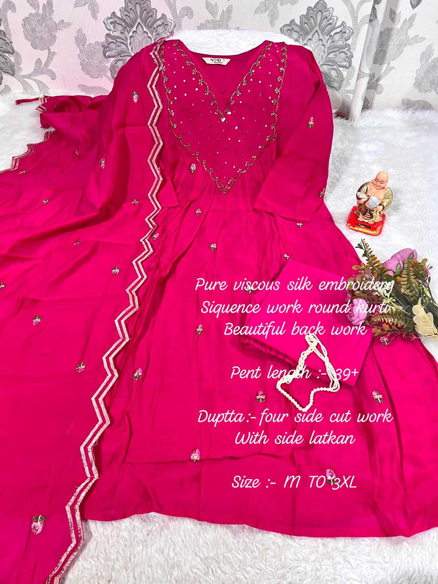YNF Wholesale Fancy Anarkali Gown KESH594 KACHHI | Surat Manufacturer