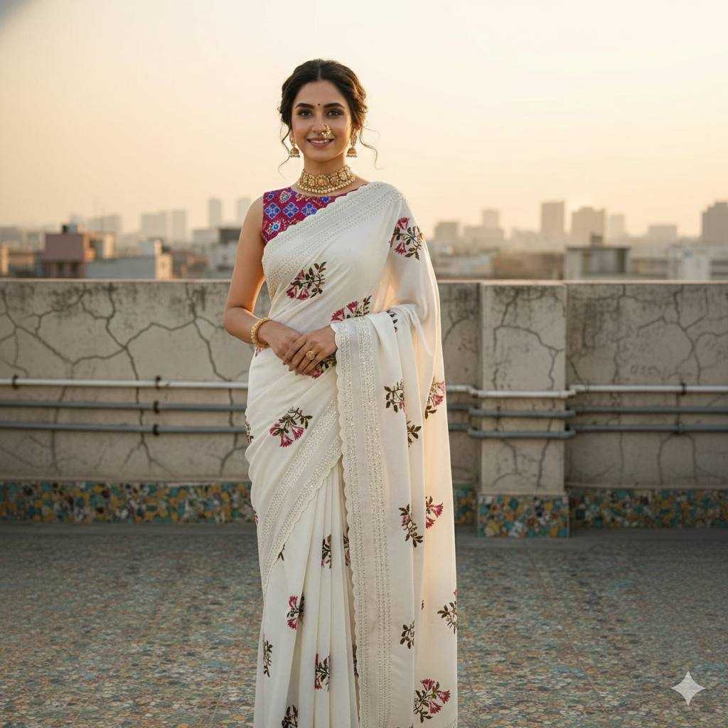 YNF Wholesale Fancy Party Wear Sarees KESH610 825 STAR | Surat Manufacturer