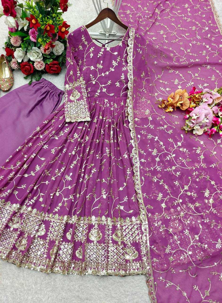 YNF Wholesale Faux Georgette Georgette Gown KESH506 8051 | Surat Manufacturer
