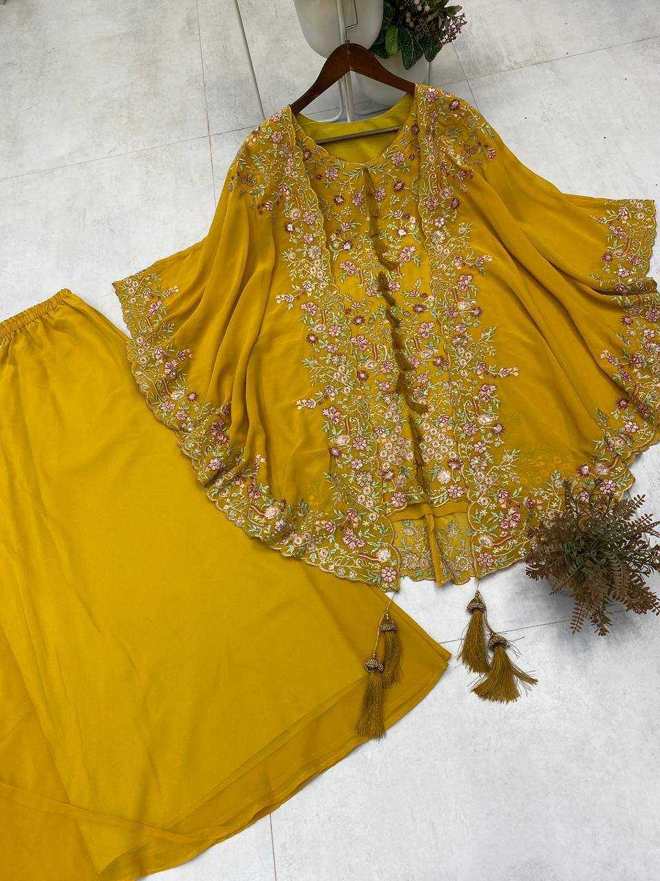 YNF Wholesale Faux Georgette Embroidery Suits KESH514 406 | Surat Manufacturer