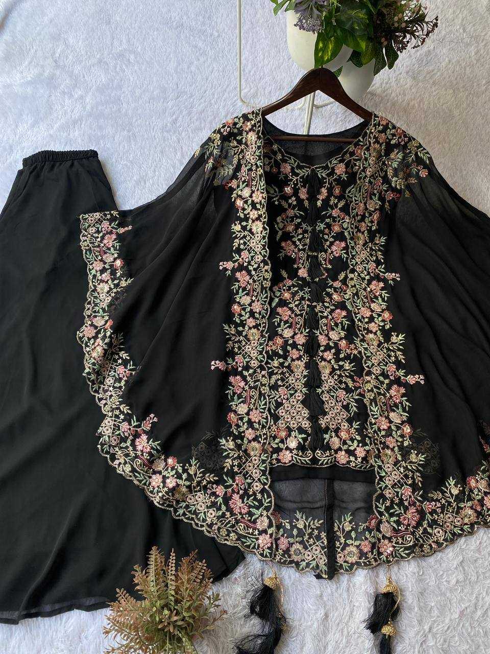 YNF Wholesale Faux Georgette Embroidery Suits KESH514 406 | Surat Manufacturer