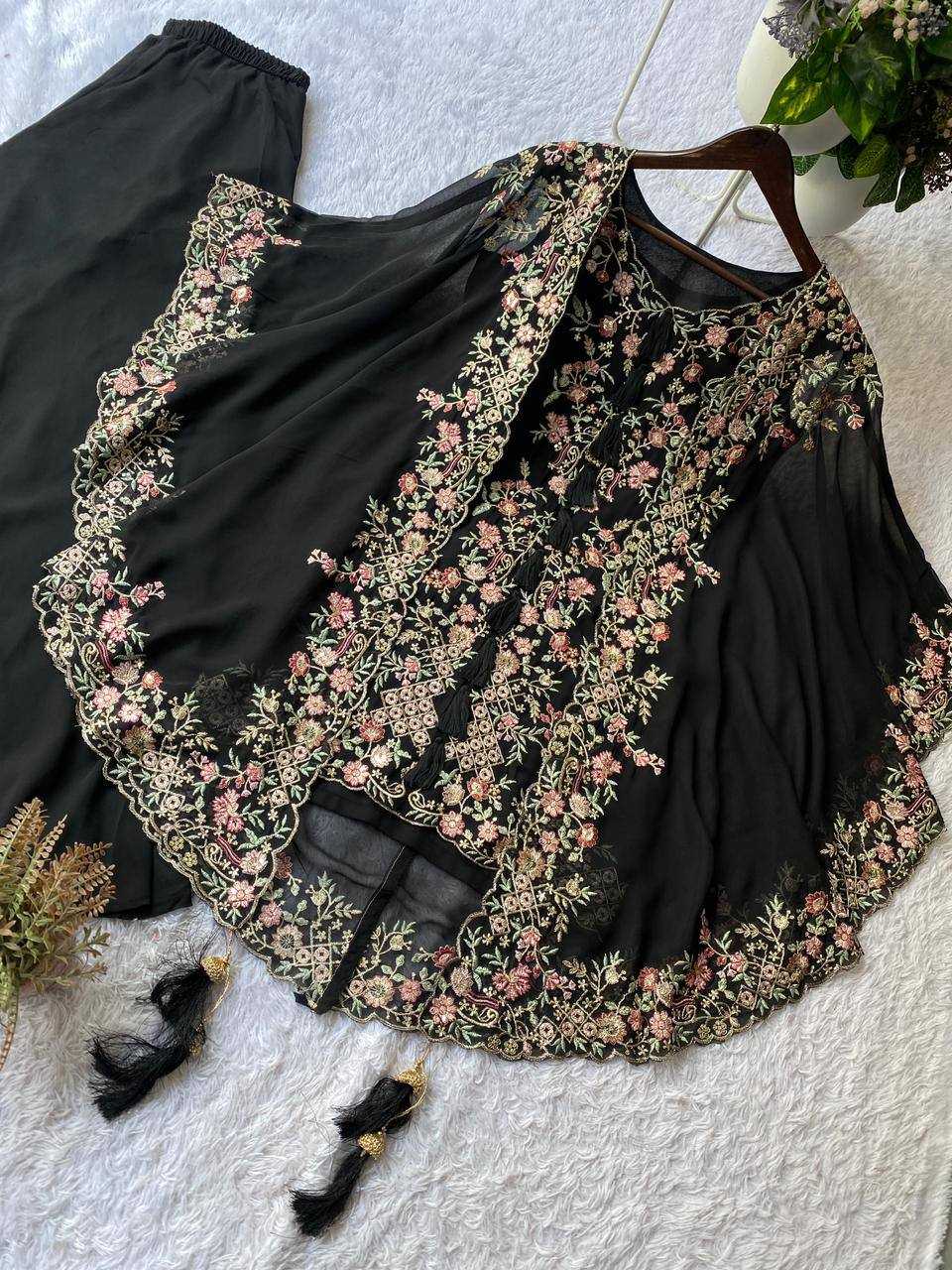 YNF Wholesale Faux Georgette Embroidery Suits KESH514 406 | Surat Manufacturer