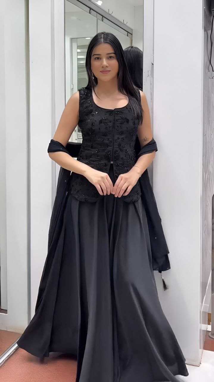 YNF Wholesale Faux Georgette Indo Western Dresses RIN129 194 | Surat Manufacturer