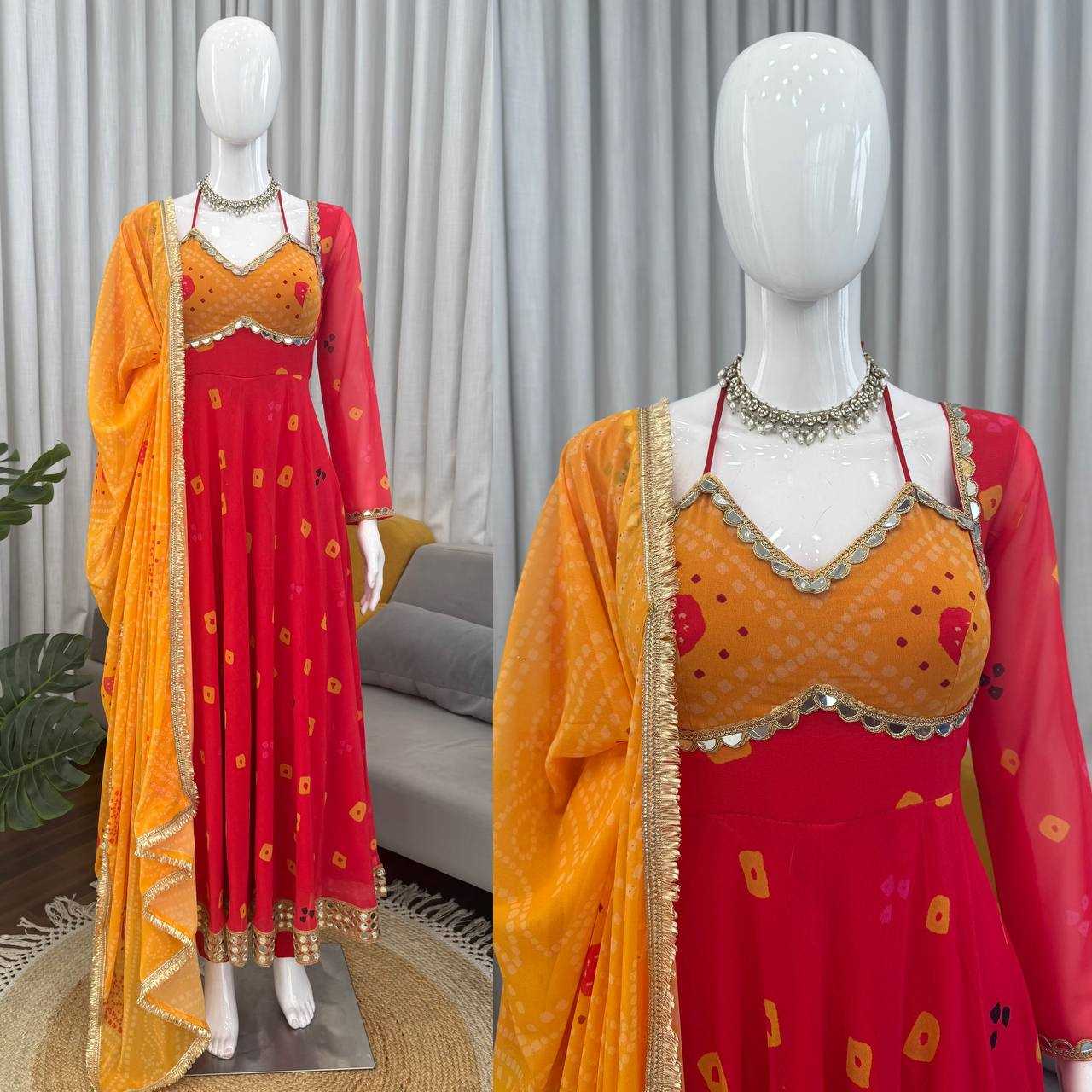 YNF Wholesale Faux Georgette Printed Suits RIN162 5984 | Surat Manufacturer