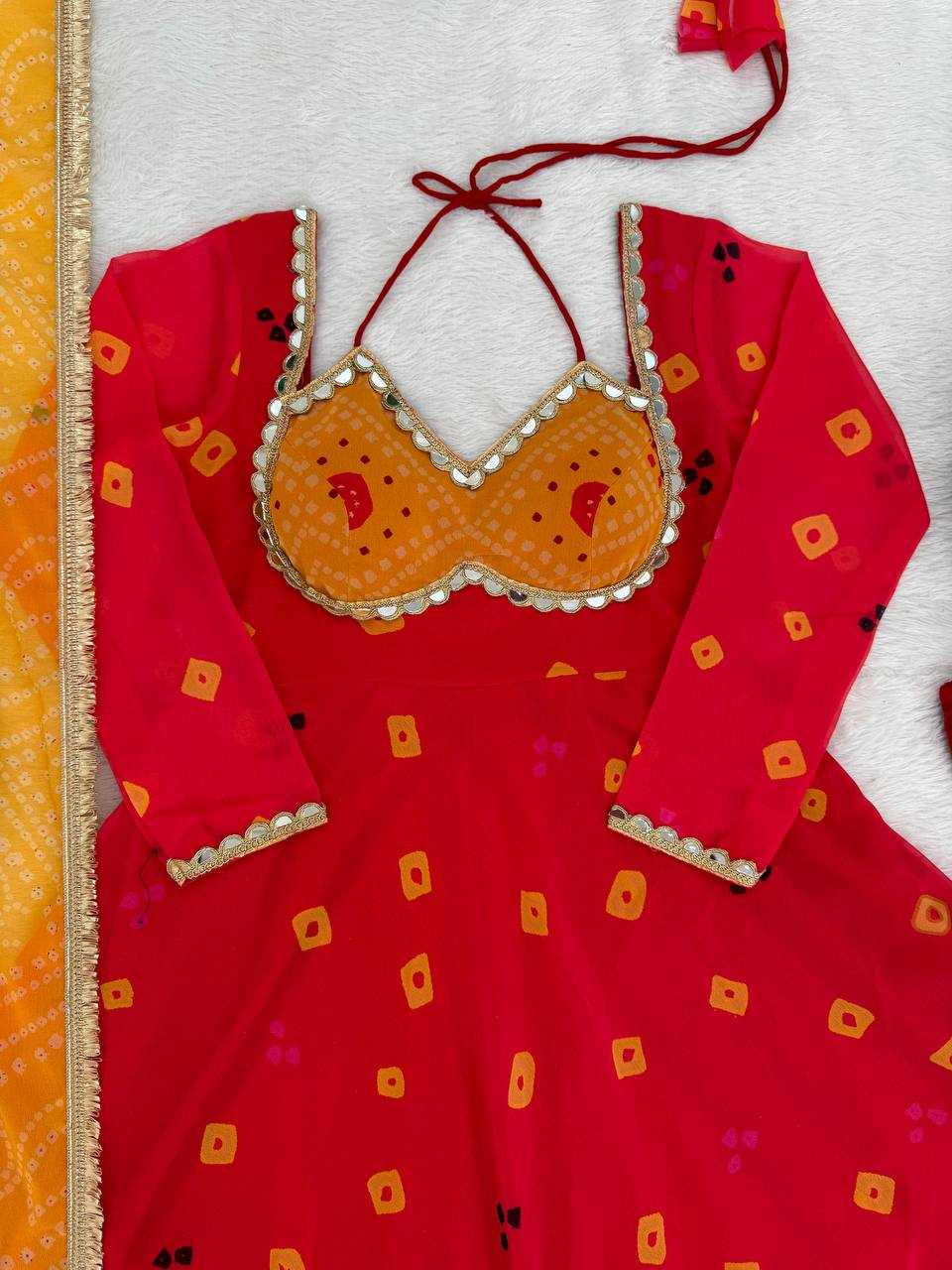 YNF Wholesale Faux Georgette Printed Suits RIN162 5984 | Surat Manufacturer