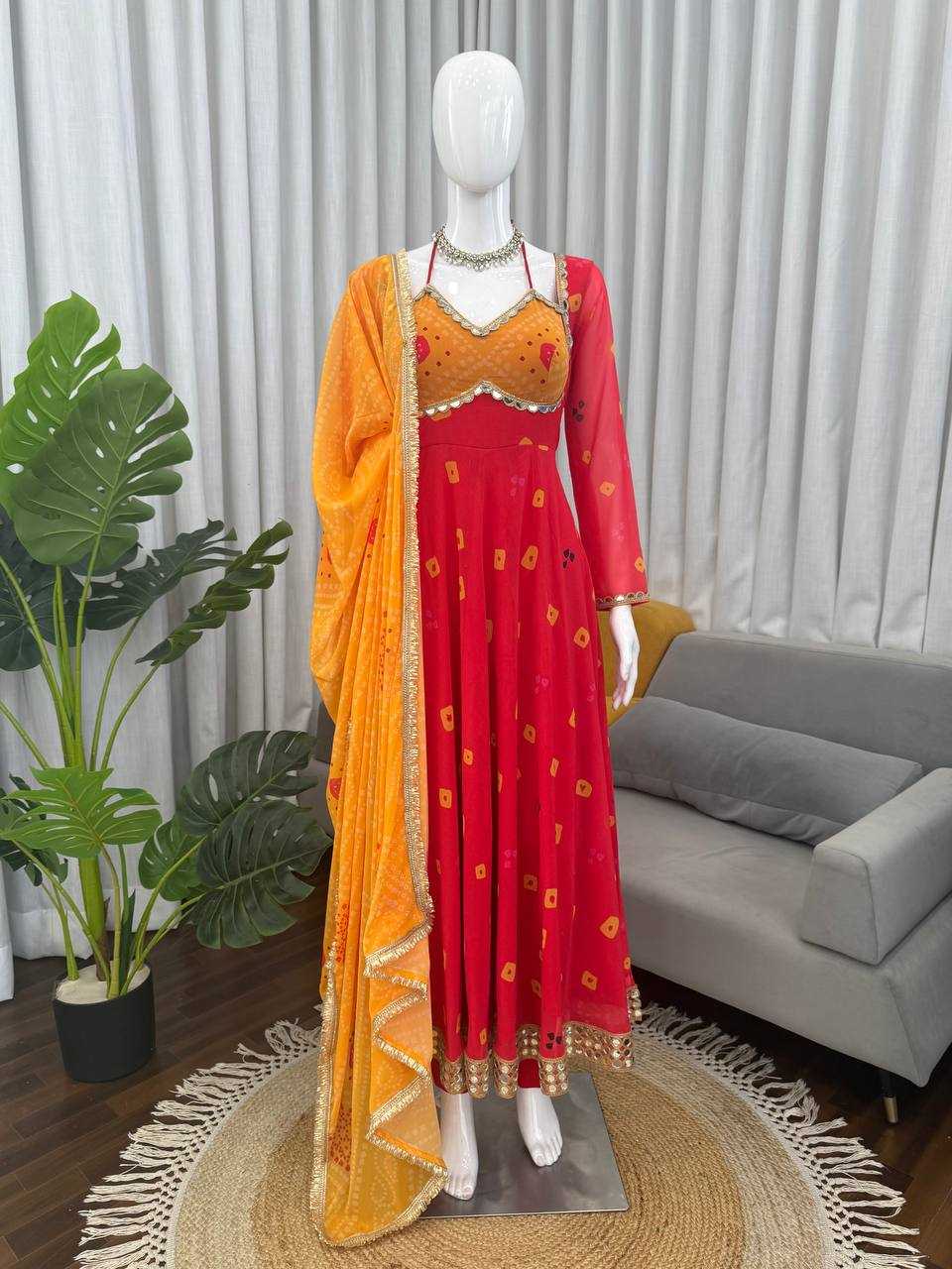 YNF Wholesale Faux Georgette Printed Suits RIN162 5984 | Surat Manufacturer