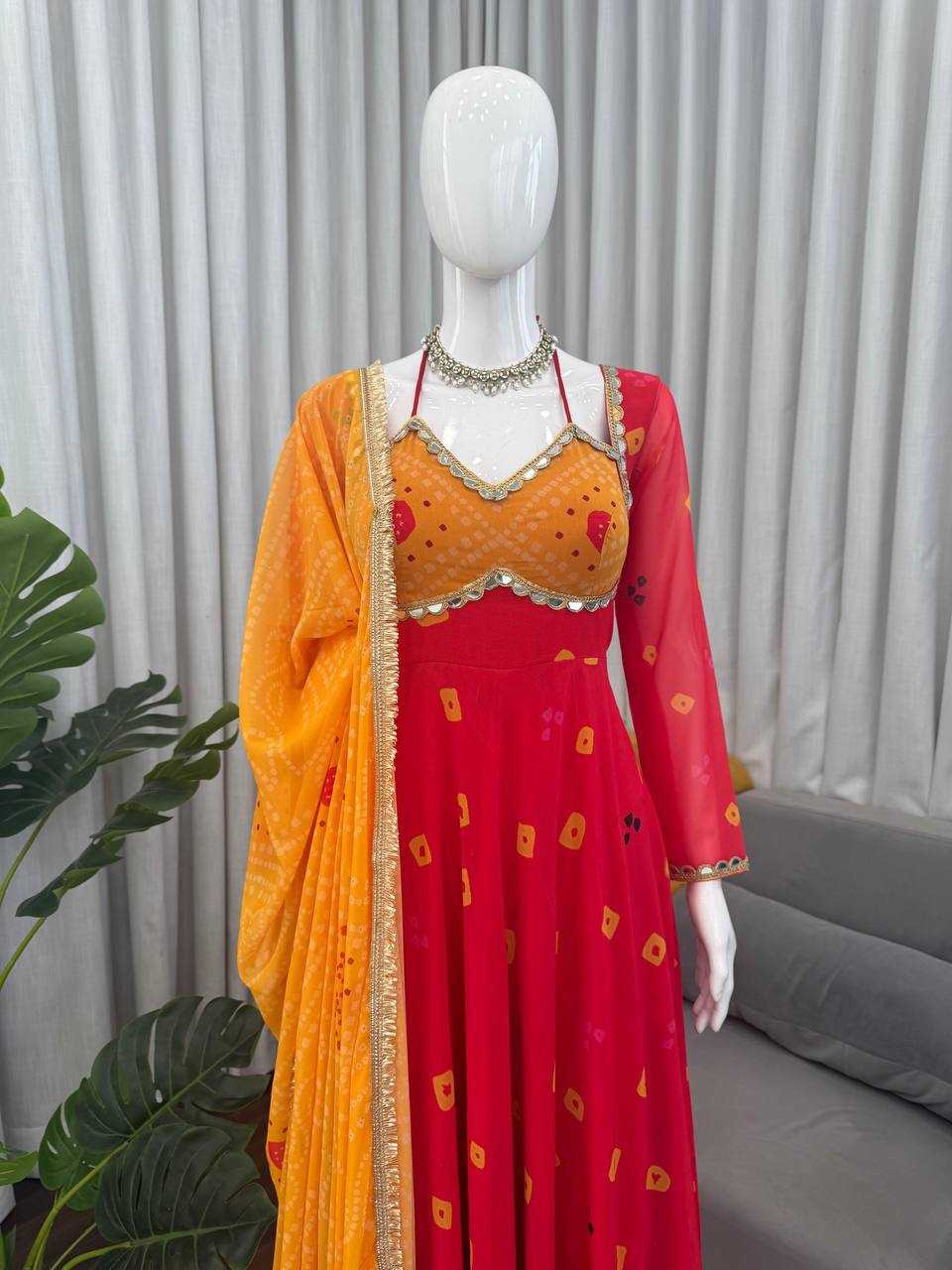 YNF Wholesale Faux Georgette Printed Suits RIN162 5984 | Surat Manufacturer