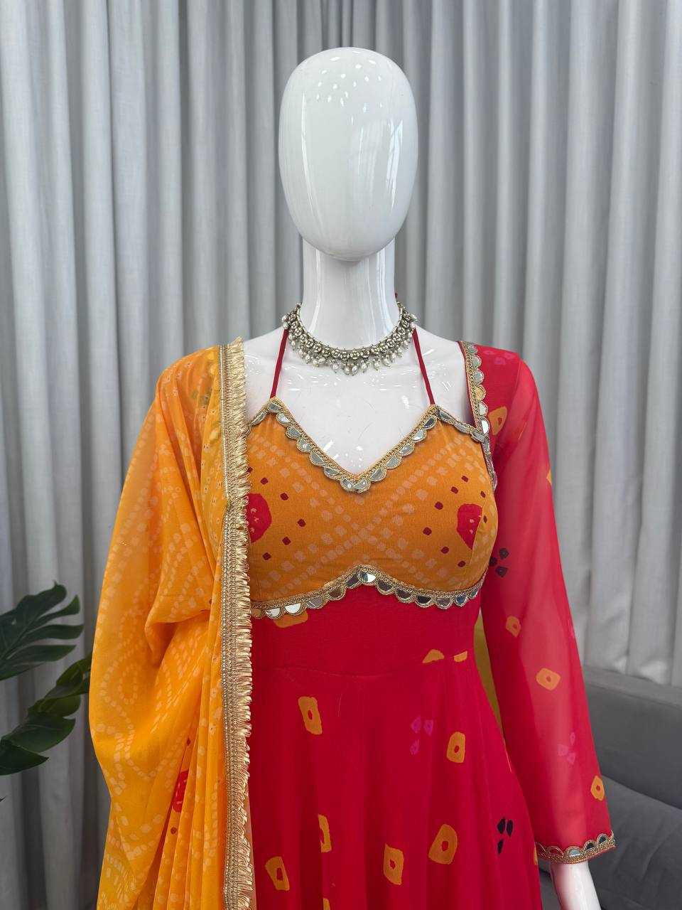 YNF Wholesale Faux Georgette Printed Suits RIN162 5984 | Surat Manufacturer