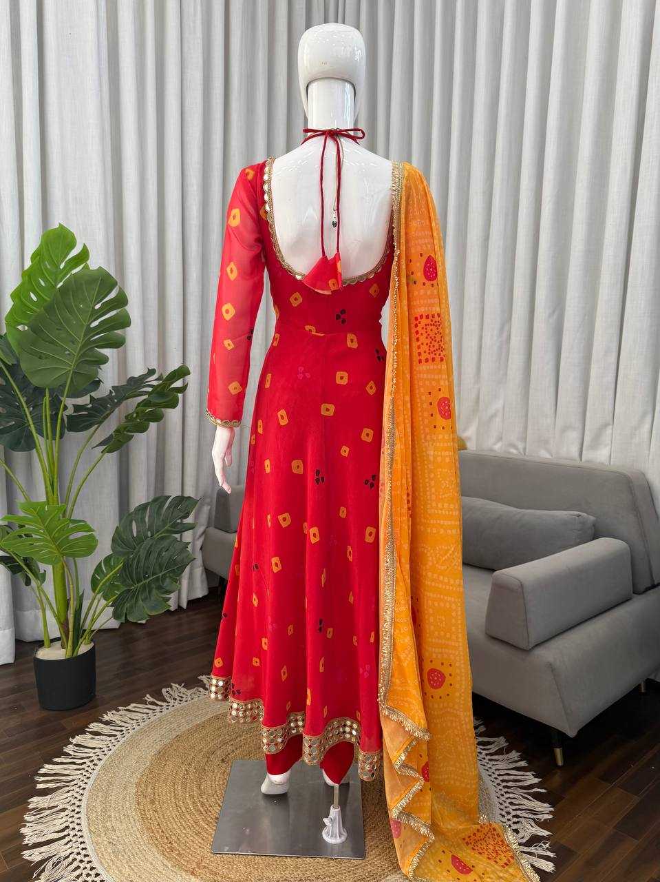 YNF Wholesale Faux Georgette Printed Suits RIN162 5984 | Surat Manufacturer
