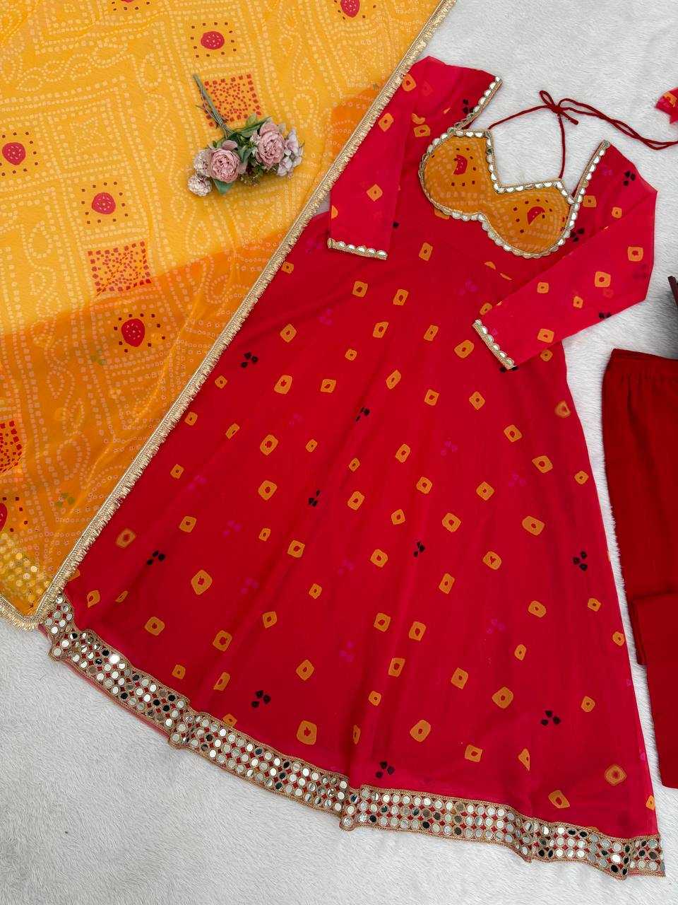YNF Wholesale Faux Georgette Printed Suits RIN162 5984 | Surat Manufacturer