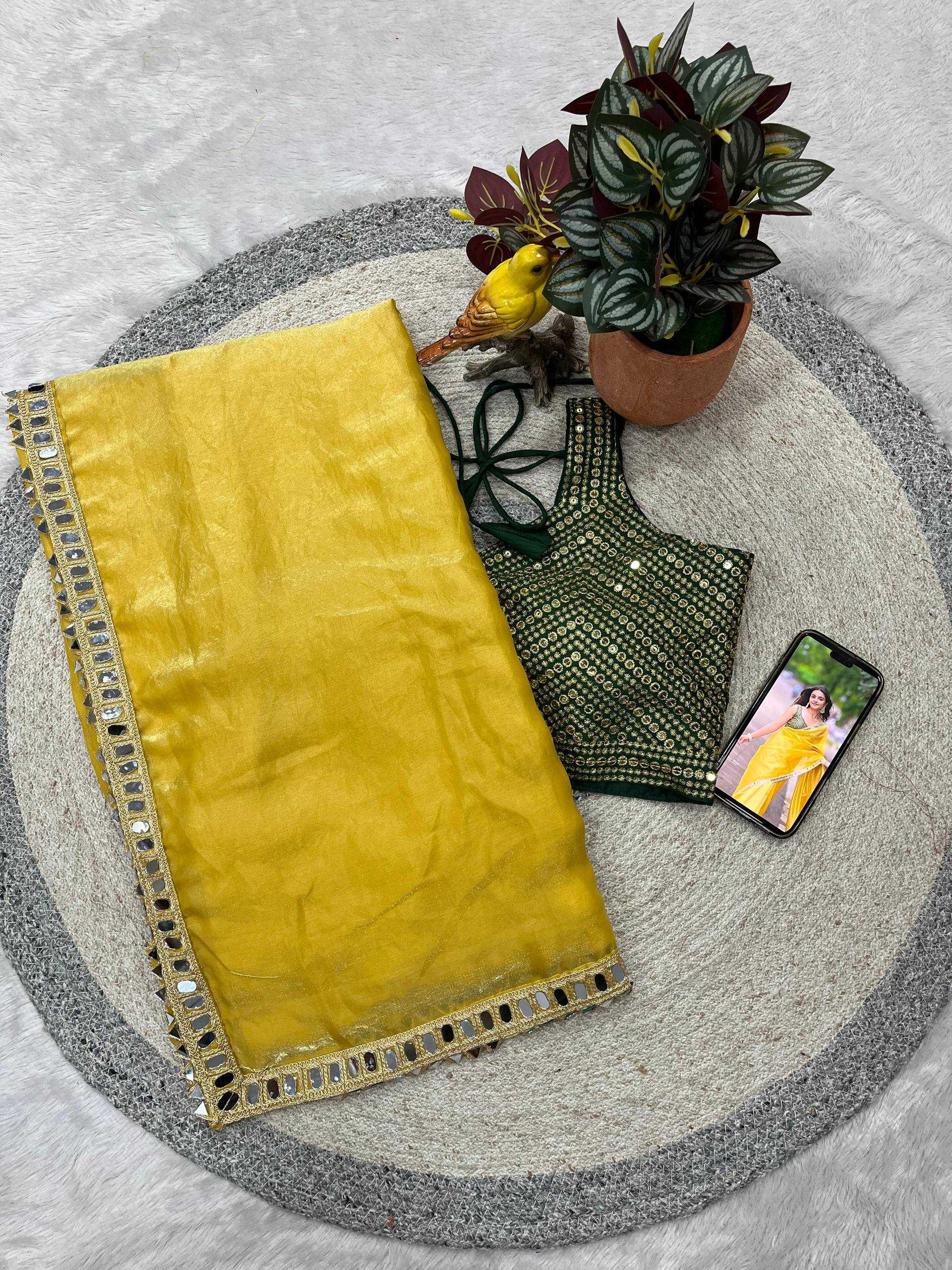 YNF Wholesale FENDY Embroidered Sarees KESH621 6068 | Surat Manufacturer