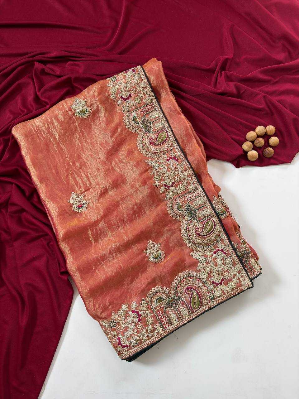 YNF Wholesale FENDY Embroidered Sarees KESH568 | Surat Manufacturer