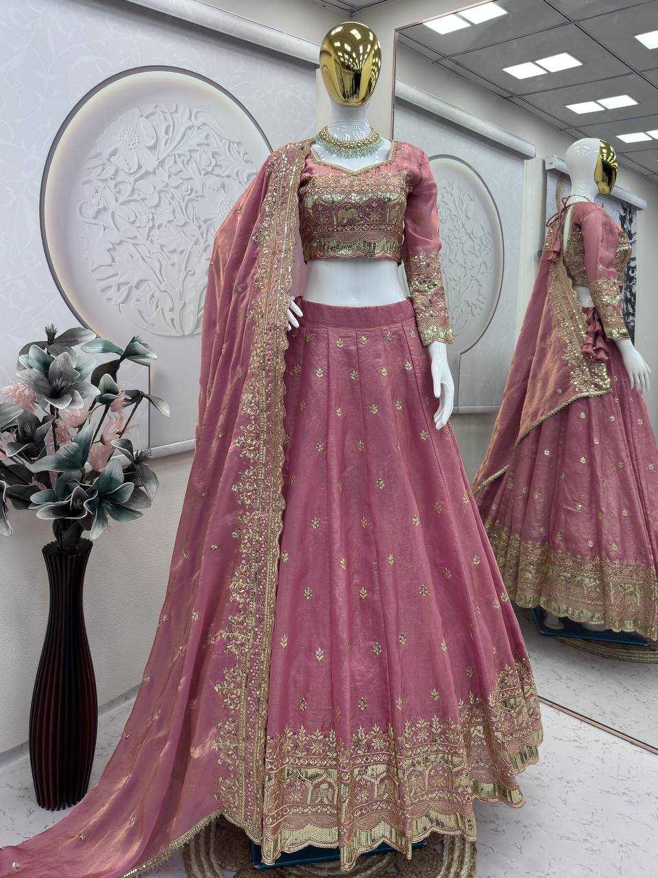 YNF Wholesale FENDY Silk Designer Lehenga KESH490 703 | Surat Manufacturer