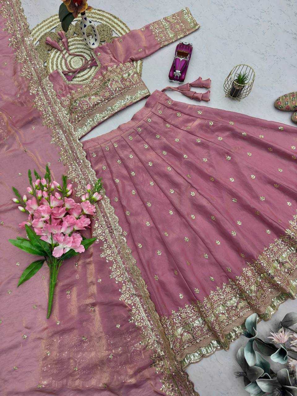 YNF Wholesale FENDY Silk Designer Lehenga KESH490 703 | Surat Manufacturer