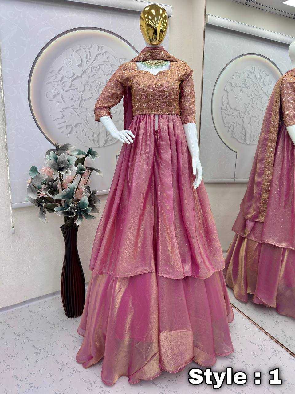 YNF Wholesale FENDY Silk Designer Lehenga KESH490 706 | Surat Manufacturer