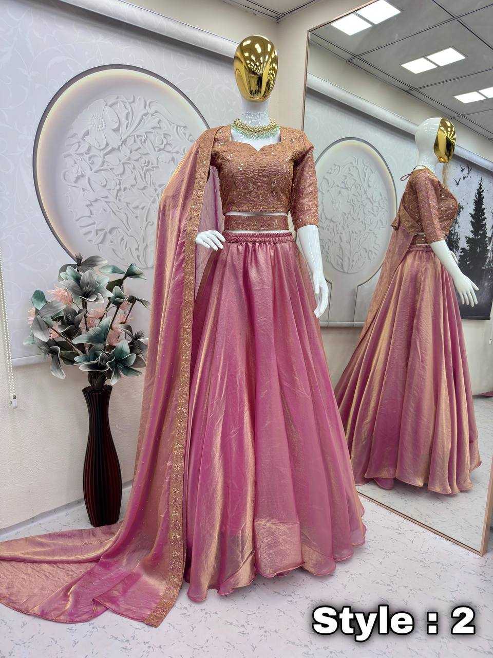 YNF Wholesale FENDY Silk Designer Lehenga KESH490 706 | Surat Manufacturer