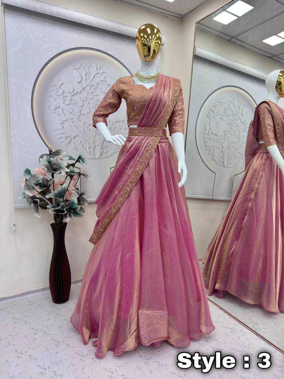 YNF Wholesale FENDY Silk Designer Lehenga KESH490 706 | Surat Manufacturer